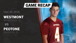Recap: Westmont  vs. Peotone  2016