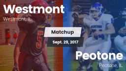Matchup: Westmont  vs. Peotone  2017