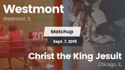 Matchup: Westmont  vs. Christ the King Jesuit 2018