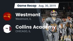Recap: Westmont  vs. Collins Academy 2019
