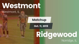 Matchup: Westmont  vs. Ridgewood  2019