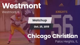 Matchup: Westmont  vs. Chicago Christian  2019