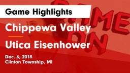 Chippewa Valley  vs Utica Eisenhower  Game Highlights - Dec. 6, 2018