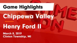 Chippewa Valley  vs Henry Ford II  Game Highlights - March 8, 2019
