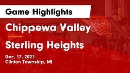 Chippewa Valley  vs Sterling Heights  Game Highlights - Dec. 17, 2021