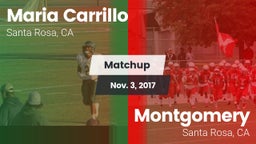 Matchup: Maria Carrillo High vs. Montgomery  2017