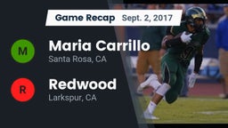 Recap: Maria Carrillo  vs. Redwood  2017