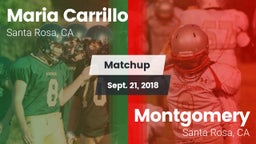 Matchup: Maria Carrillo High vs. Montgomery  2018