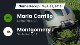 Recap: Maria Carrillo  vs. Montgomery  2018