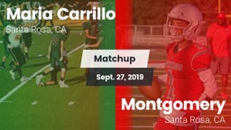 Matchup: Maria Carrillo High vs. Montgomery  2019