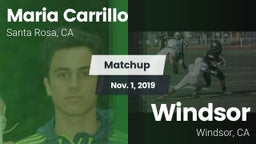 Matchup: Maria Carrillo High vs. Windsor  2019