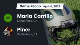 Recap: Maria Carrillo  vs. Piner   2021