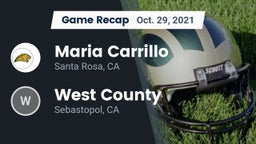 Recap: Maria Carrillo  vs. West County  2021