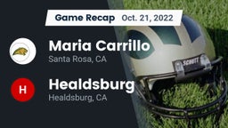 Recap: Maria Carrillo  vs. Healdsburg  2022