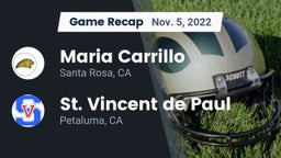Recap: Maria Carrillo  vs. St. Vincent de Paul 2022