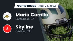 Recap: Maria Carrillo  vs. Skyline  2023