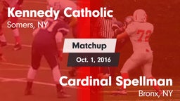 Matchup: Kennedy Catholic vs. Cardinal Spellman  2016