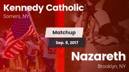 Matchup: Kennedy Catholic vs. Nazareth  2017