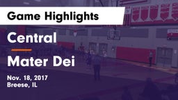Central  vs Mater Dei  Game Highlights - Nov. 18, 2017
