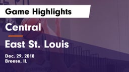 Central  vs East St. Louis  Game Highlights - Dec. 29, 2018