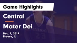 Central  vs Mater Dei  Game Highlights - Dec. 9, 2019