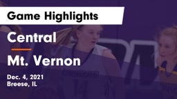 Central  vs Mt. Vernon Game Highlights - Dec. 4, 2021