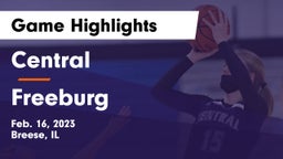 Central  vs Freeburg  Game Highlights - Feb. 16, 2023