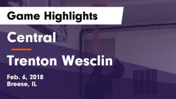 Central  vs Trenton Wesclin  Game Highlights - Feb. 6, 2018