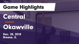 Central  vs Okawville  Game Highlights - Dec. 28, 2018