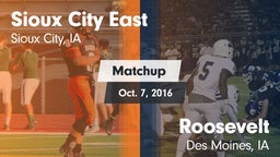 Matchup: Sioux City East vs. Roosevelt  2016