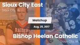 Matchup: Sioux City East vs. Bishop Heelan Catholic  2017