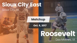 Matchup: Sioux City East vs. Roosevelt  2017