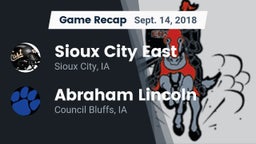Recap: Sioux City East  vs. Abraham Lincoln  2018