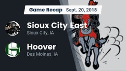 Recap: Sioux City East  vs. Hoover  2018