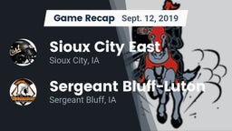 Recap: Sioux City East  vs. Sergeant Bluff-Luton  2019