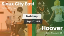 Matchup: Sioux City East vs. Hoover  2019
