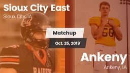 Matchup: Sioux City East vs. Ankeny  2019