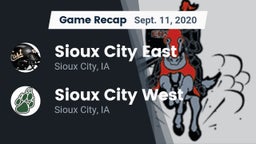 Recap: Sioux City East  vs. Sioux City West   2020