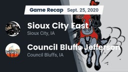 Recap: Sioux City East  vs. Council Bluffs Jefferson  2020