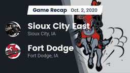 Recap: Sioux City East  vs. Fort Dodge  2020