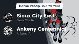 Recap: Sioux City East  vs. Ankeny Centennial  2020