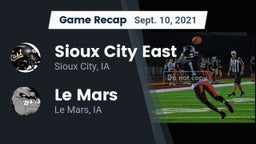 Recap: Sioux City East  vs. Le Mars  2021