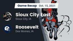 Recap: Sioux City East  vs. Roosevelt  2021