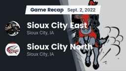 Recap: Sioux City East  vs. Sioux City North  2022