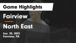 Fairview  vs North East  Game Highlights - Jan. 20, 2022