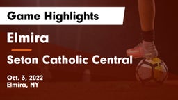 Elmira  vs Seton Catholic Central Game Highlights - Oct. 3, 2022