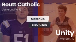 Matchup: Routt Catholic High vs. Unity  2020