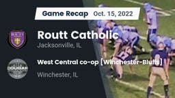 Recap: Routt Catholic  vs. West Central co-op [Winchester-Bluffs]  2022
