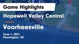 Hopewell Valley Central  vs Voorheesville  Game Highlights - June 1, 2021