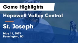 Hopewell Valley Central  vs St. Joseph  Game Highlights - May 11, 2023